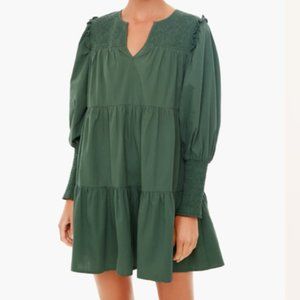 Tuckernuck Pomander Place Jaguar Green Ceci Dress